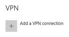 Remote Access Add VPN